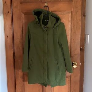 Mia Melon Green Raincoat